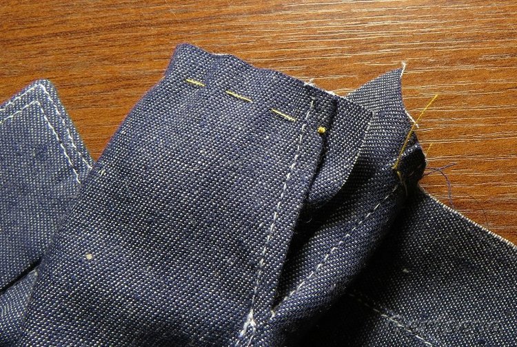 Мастер класс по пошиву джинсовой курточки для куклы