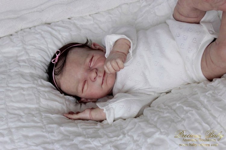 Первая улыбка... Кукла реборн Анастасии Бочковой