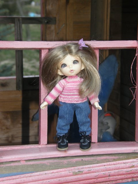 Первая вылазка на улицу. Puki fee Ante, bjd (фото 9)