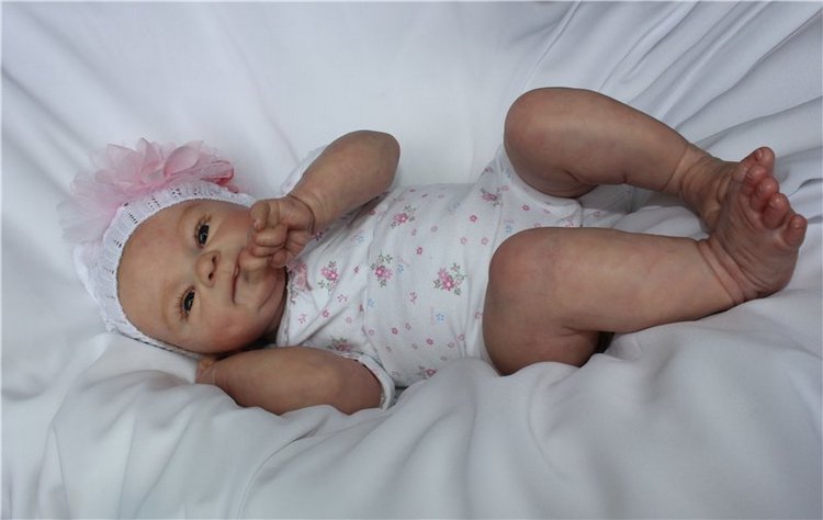 С днем рождения Оленька-olfi4ka! Кукла реборна Анастасии Гангало (фото 6)