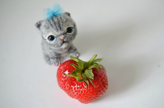 Летние денечки. Валяные из шерсти игрушки своими руками (фото 5)