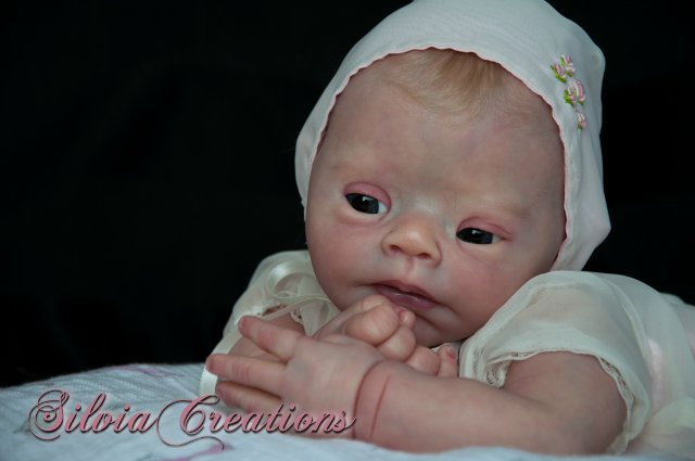 Молд с синдромом дауна PEBBLES в исполнении SILVIACREATIONS