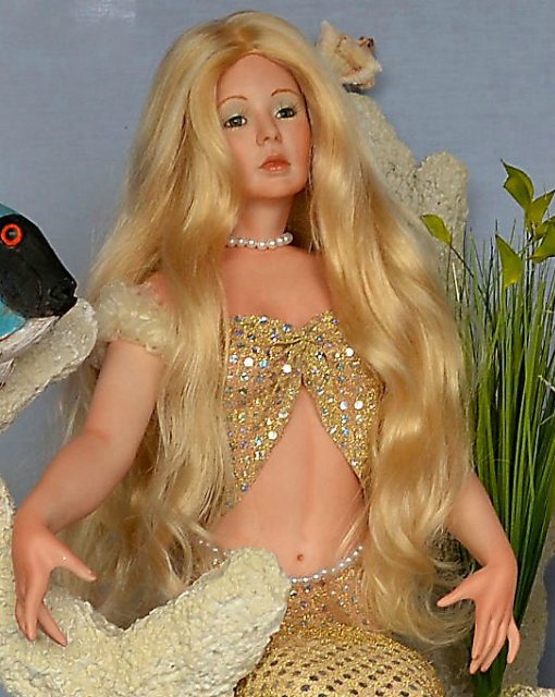 Русалки - миф или... Знакомство с куклой Sira die Meerjungfrau (морская нимфа) от Shirley