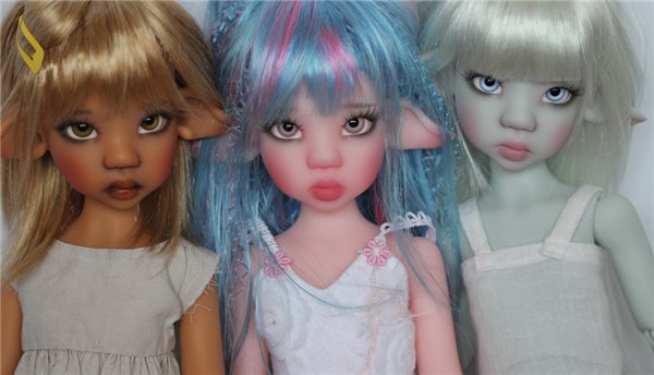 Преордер на ярко-розовую Лариссу фавна от Kaye Wiggs! Laryssa Faun in Shell Pink (фото 9)