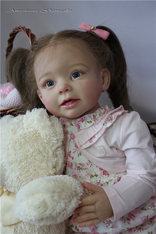 Маленькая Леди! Кукла реборн Анастасии Гангало (фото 9)