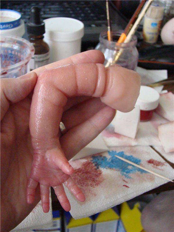 Рождение Никиты. Авторский силиконовый малыш Кондрашовой Ирины (фото 7)