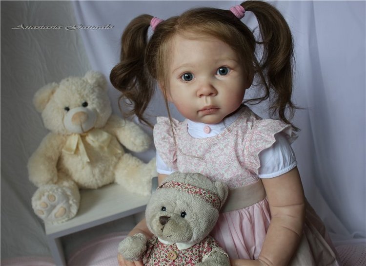 Иришка - сладкая Ириска! И шоколада ни надо... Кукла реборн Анастасии Гангало