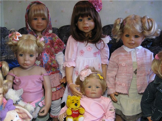 Мои любимые куклы-дети — Домашние коллекции кукол: фото собраний