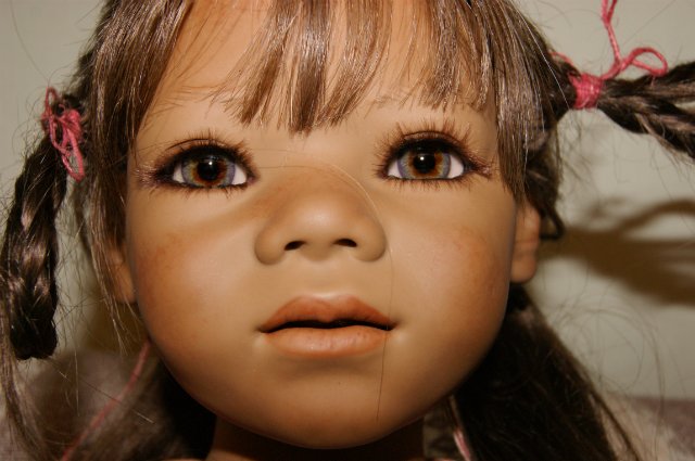 Целый цветничок красавиц поселился у меня - коллекционные куклы Himstedt (фото 10)