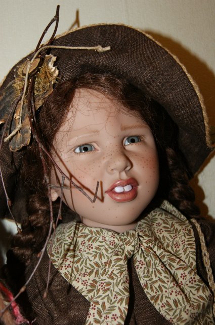 Три осенние принцессы. Коллекционные куклы