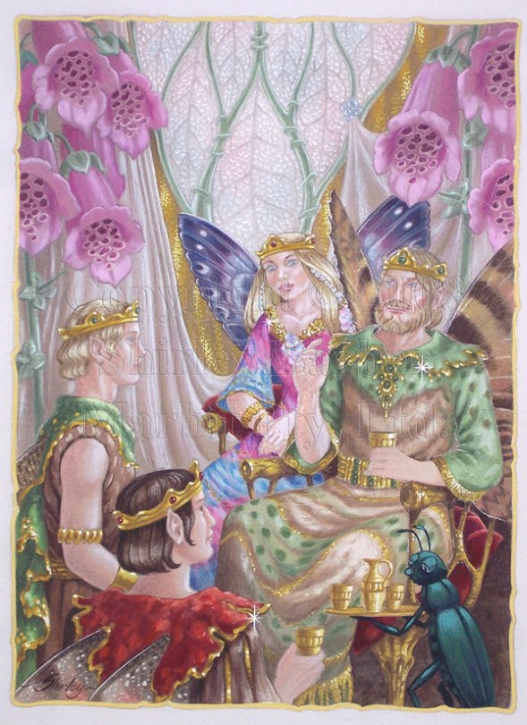 Мир эльфов и фей от Ширли Барбер (SHIRLEY BARBER)