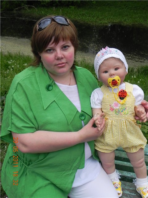 Дочка Кристалетта.Кукла-реборн Преображенской Светланы