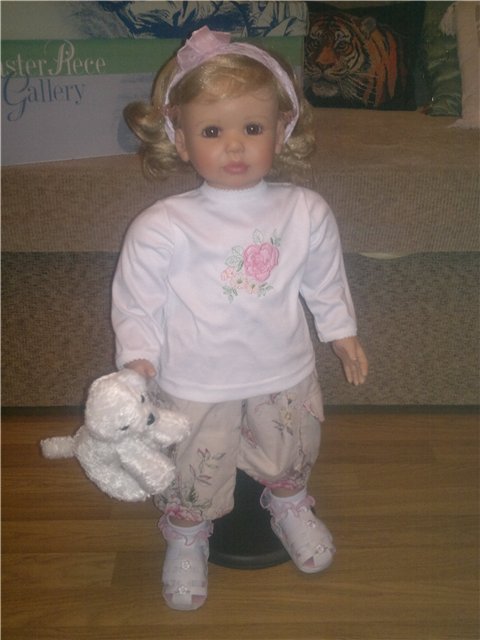 Моя очаровательная Мona, кукла от Doris Stannat