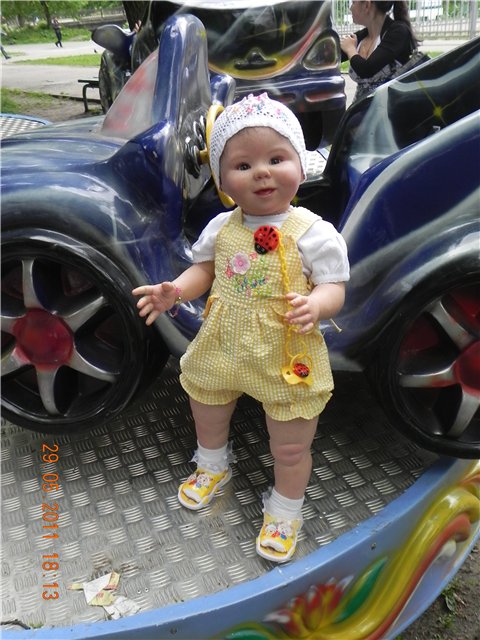 Дочка Кристалетта.Кукла-реборн Преображенской Светланы