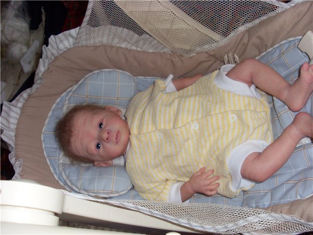 Васятка осваивается дома — Куклы Реборн (Reborn): домашние фото (фото 5)