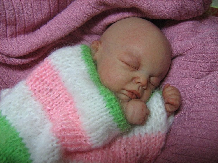 Мини малышка Lil | Бэйбики Мини малышка Lil — Куклы Реборн (Reborn): работы мастеров (фото 3)