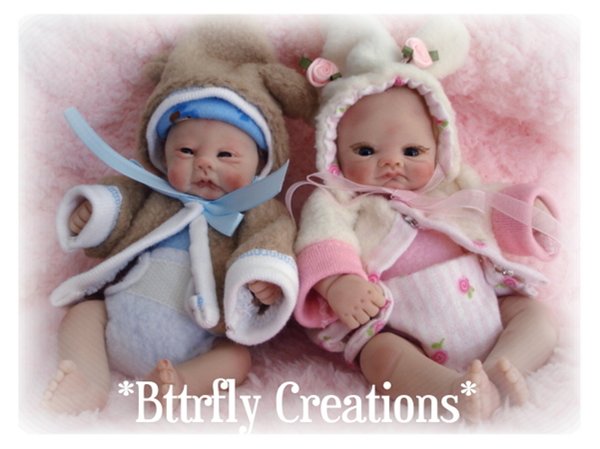 Детки - куклы OOAK — Авторские миниатюрные куклы: лепка (фото 8)