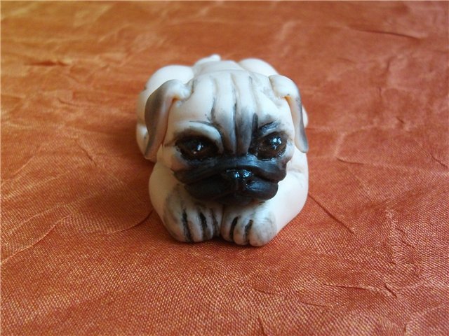 Собарик из полимерной глины