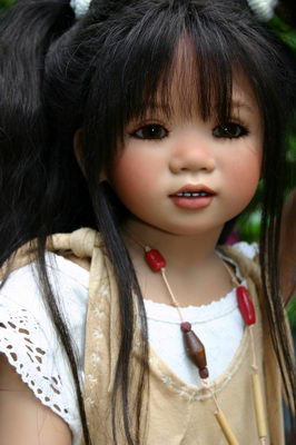 SETINA - шалунья и красавица от Annete Himstedt, коллекция 2008 года (фото 3)