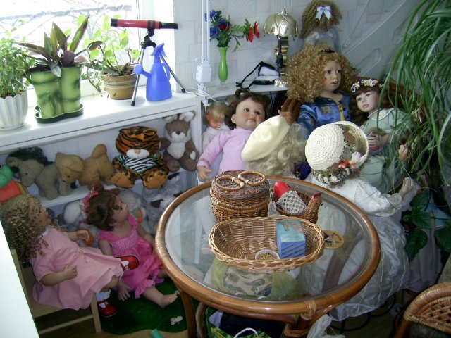 Кудрявый розовый бутончик - моя малышка Розали