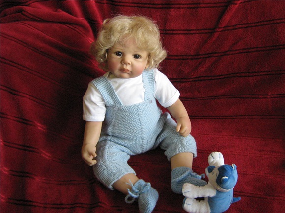 Кукла Matthias от Doris Stannat - мы зовем его Максимка (фото 5)