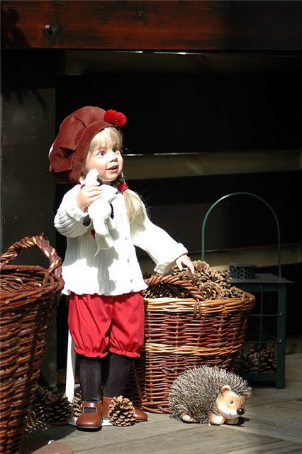 Знакомтесь, коллекционная кукла от Gotz Карина! Sissel Skille, коллекция 2008