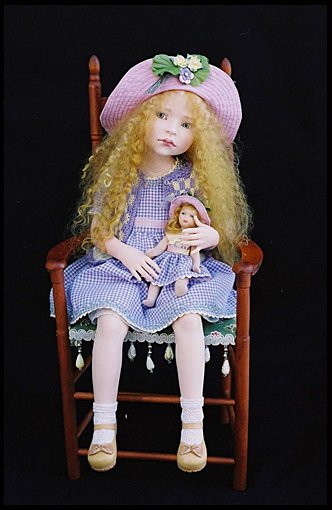 Чудо художница - Dale Zentner (dolls). Авторские куклы Дейл Зентнер