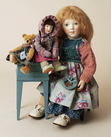 Куклы и аксессуары от супружеской пары Линн и Майкл Роше (Lynne and Michael Roche)