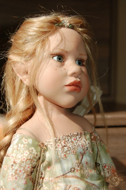 Коллекционная кукла Viola Arvensisc - эльф в мире людей