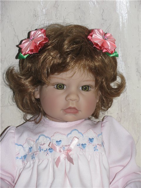 Заколки для красавиц в стиле канзаши (фото 7)