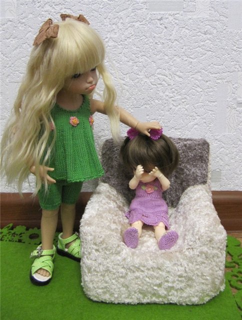 Наряд для Аришки | Бэйбики Наряд для Аришки — Одежда и обувь для кукол BJD (БЖД): 1/3 (фото 8)