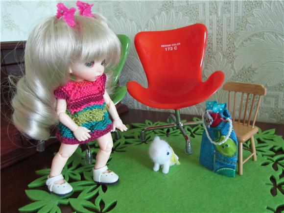 Сказка о новом комбинезончике или как Мэгги примеряла косы (фото 5)