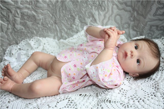 Кукла реборн Олеся - моя маленькая принцесса | Бэйбики Кукла реборн Олеся - моя маленькая принцесса (фото 8)