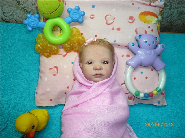 Цветочек - кукла реборн из детской Наташи Прониной