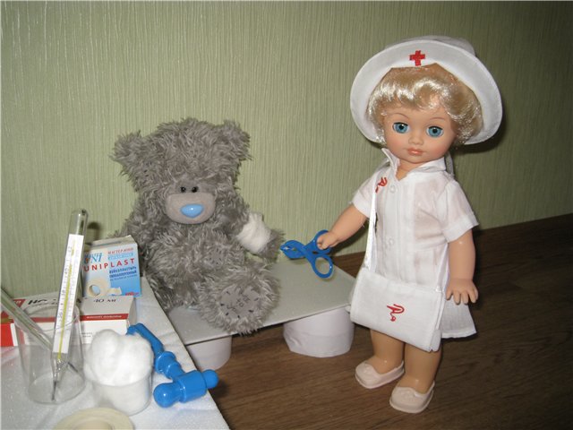 Медсестричка Даша! Кукла Весна