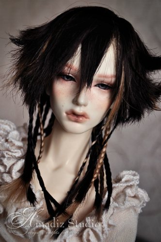 Невероятные парики для кукол БЖД от: Amadiz Studio