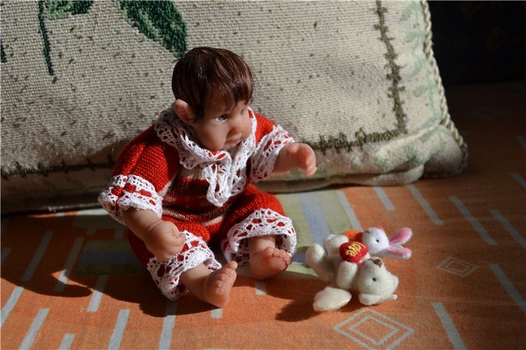 Маленький мужичек Айнон — Авторские куклы ручной работы: текстильные (фото 7)