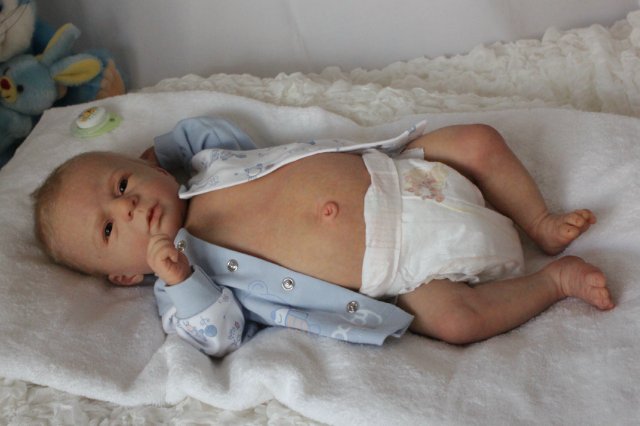 Белокурый ангел Саввушка! Куколка реборн Виктории Вишни