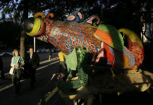 Мексиканские яркие игрушки алебрихе (фото 5)