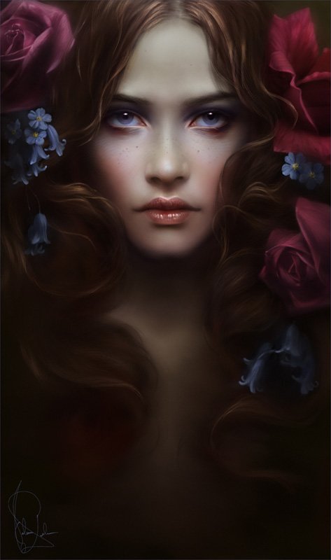 Нереальные картины художницы Мелани Делон (фото 8)