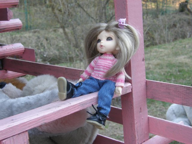 Первая вылазка на улицу. Puki fee Ante, bjd (фото 7)