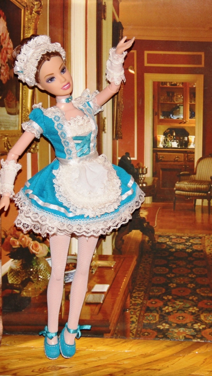 Образцовая горничная | Бэйбики Образцовая горничная — Одежда и обувь для кукол своими руками: фото