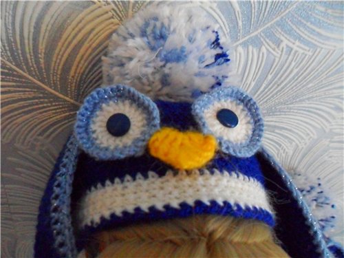 Вот такие мы пингвины))) Теплая одежда для кукол Готц (50 см) и фэйсинок (фото 9)