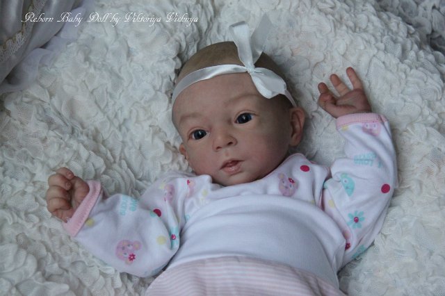 Аделиночка... Куколка реборн Виктории Вишни