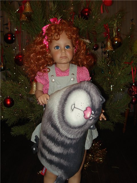 Рыженькая девочка - коллекционная кукла от Susan Lippl (фото 3)