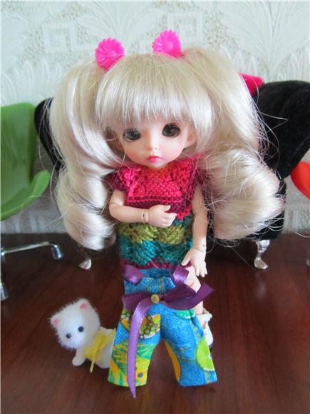 Сказка о новом комбинезончике или как Мэгги примеряла косы (фото 10)