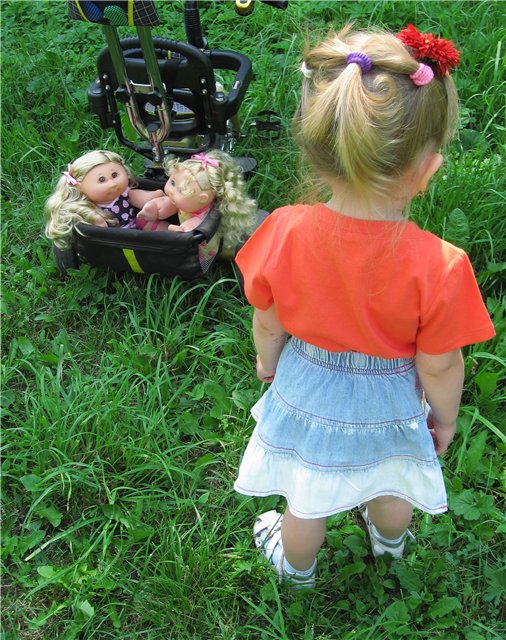 Выходной на природе — Куклы Cabbage Patch Kids (Капустки): винтаж 80