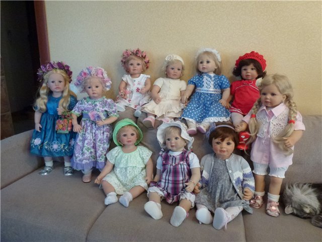 Воспоминания о лете. Моя коллекция кукол