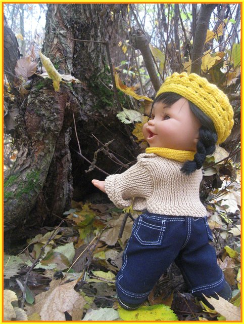 Школа... Осень... Куклы Galoob Baby Face