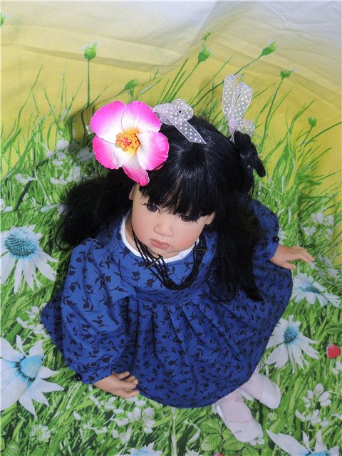 Мечты о лете)) Летняя фотосессия в зимний день и моя кареглазая модель. кукла Элизы Глазгольд